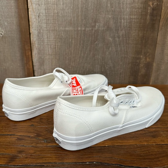 Vans Authentic True White Low-top Sneaker Shoe Size 9.5 US Women / 8.0 US Men - Picture 5 of 16